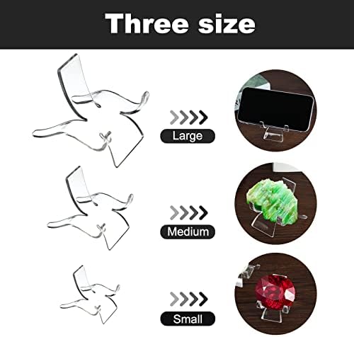 LRANFOW Crystal Stand 24PCS Slotted Display Stand 1