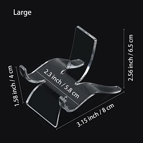 LRANFOW Crystal Stand 24PCS Slotted Display Stand 1