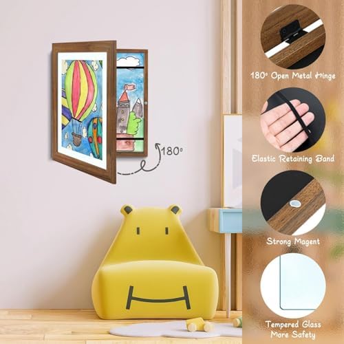 Golden State Art 10x125 Kids Art Frames Set of 2 1