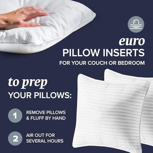 Beckham Hotel Collection Pillow Inserts Set of 2 1