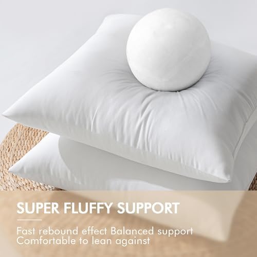 MIULEE 2 Pack 12x20 Inch Waterproof Pillow Inserts 1