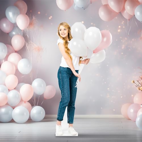 Custom Life-Size Cardboard Cutout - 1-6 ft Personalized Stand Up