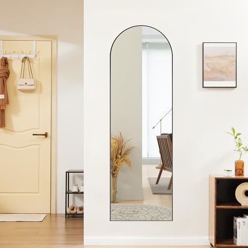 Sweetcrispy 59x16 Arched Full Length Mirror