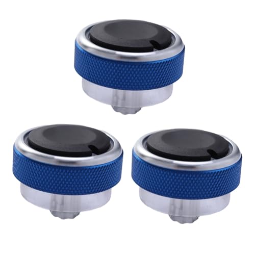 Cabilock 3pcs Air Conditioning Knob Button Switch Control