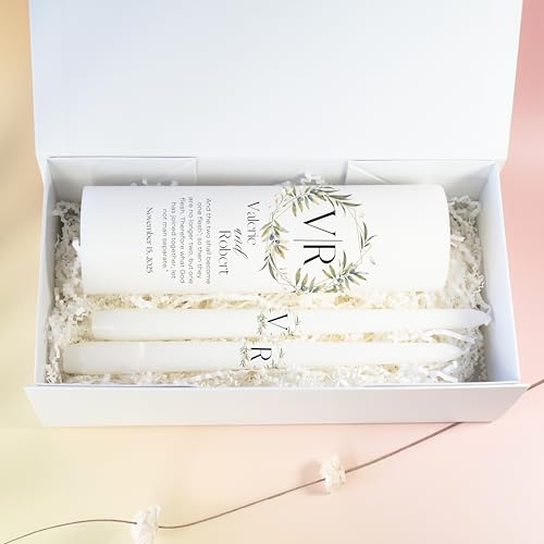 LIGHTIT STUDIO Unity Candles Wedding Set