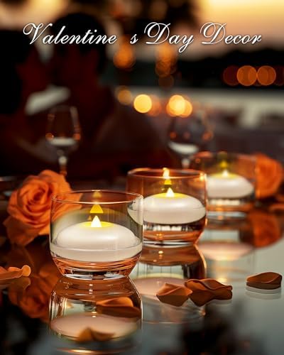 Homemory 24-Pack 3 Flameless LED Floating Candles