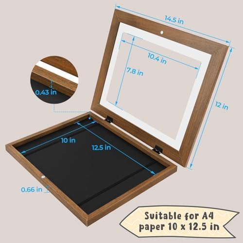Golden State Art 10x125 Kids Art Frames Set of 2 1