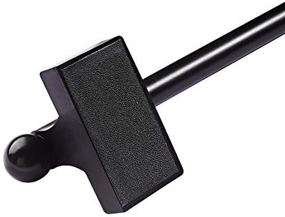 WLRocaille Adjustable Magnetic Rods 4 Pack Black 1