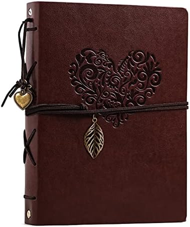 OBTAIN 4x6 Photo Album - 160 Photos Leather Cover with 30 Writable Pages