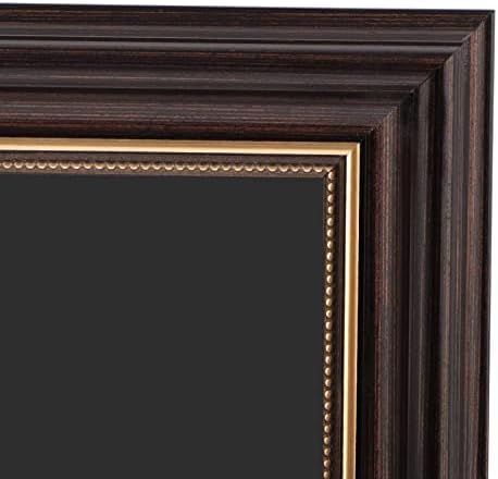 Space Art Deco 4x9 Dollar Bill Frame with Mat 1