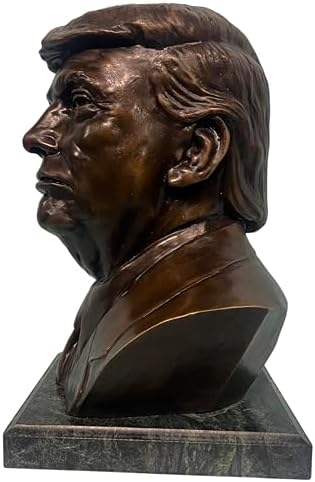 Donald J Trump Bronze Bust - Handcrafted in USA