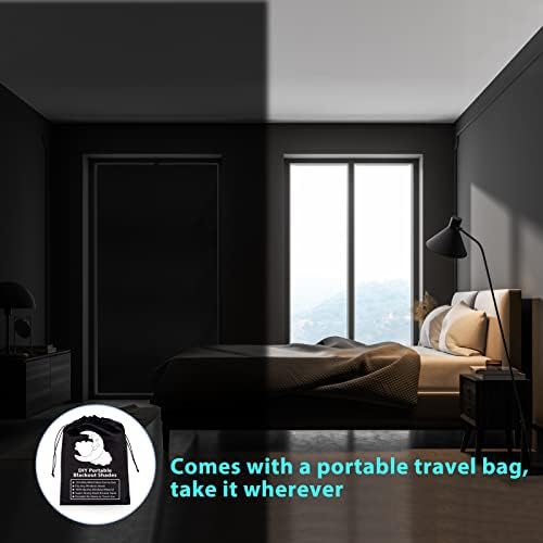100 Portable Blackout Curtains - 157 x 59