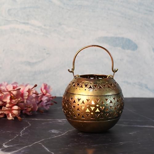 Malik Designs Metal Tealight Candle Holder 1