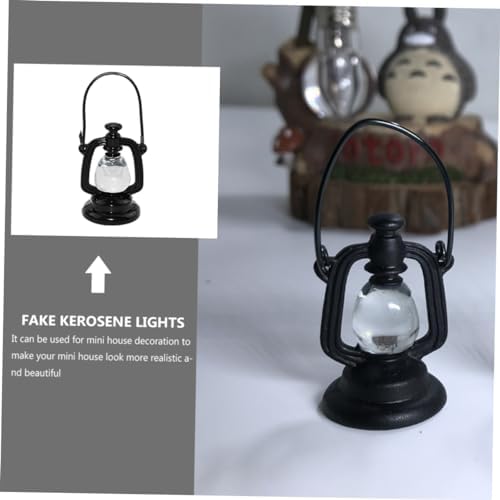 ERINGOGO Vintage Kerosene Lantern with Tealight Holder