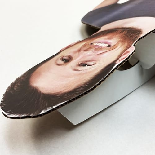 Custom Life-Size Cardboard Cutout - 1-6 ft Personalized Stand Up