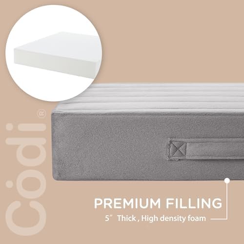 Codi 2 Pack Floor Pillow with Washable Covers