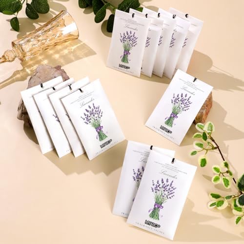 MYARO 12-Pack Lavender Scented Sachets for Home