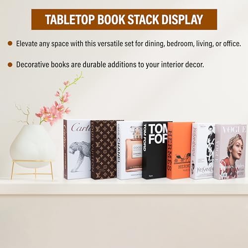 Luxe Large Decorative Book Set 4PCS