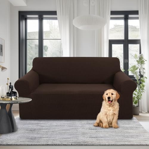 U-NICE HOME Loveseat Cover Pet Friendly Stretch Couch Slipcover