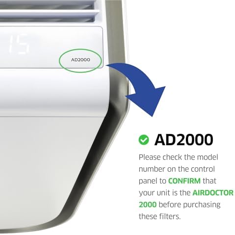 AIRDOCTOR AD2000 Filter Replacement Combo Pack