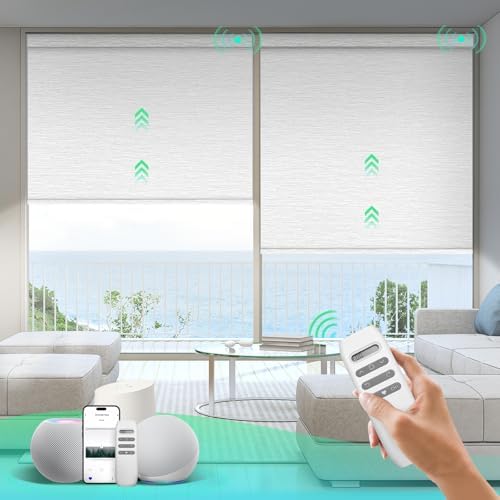 HeyBlinds Motorized Shades with Alexa Compatibility 1
