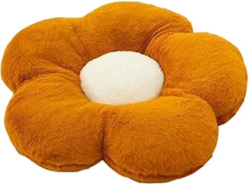 YILANLAN Cute Flower Cushion Plush Floor Pillow