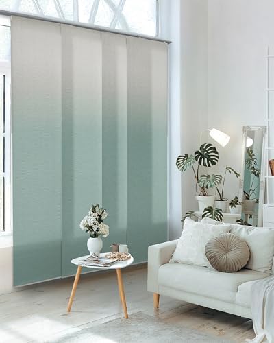 GoDear Design Vertical Blinds Adjustable Track 86 W Ocean