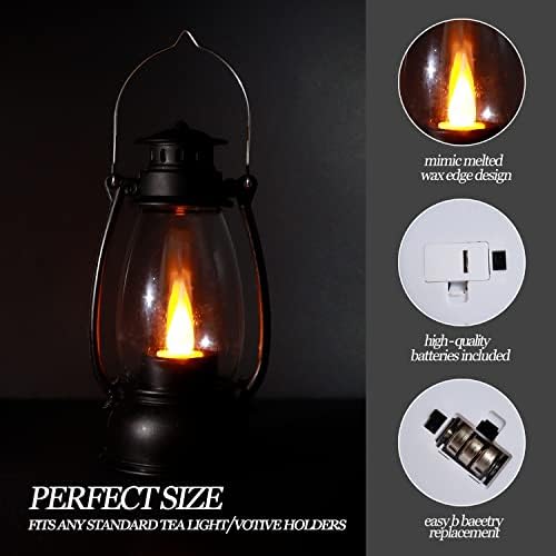 Reperla 6-Piece Mini LED Lantern Set 1