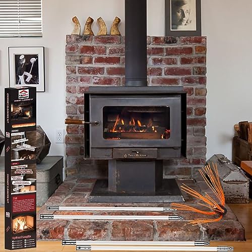 Cleancraft Chimney Sweep Kit - 33 Feet 10 Rods