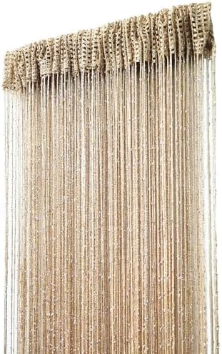 Ave Split Vertical Blind Curtain 100x200cm Champagne 1