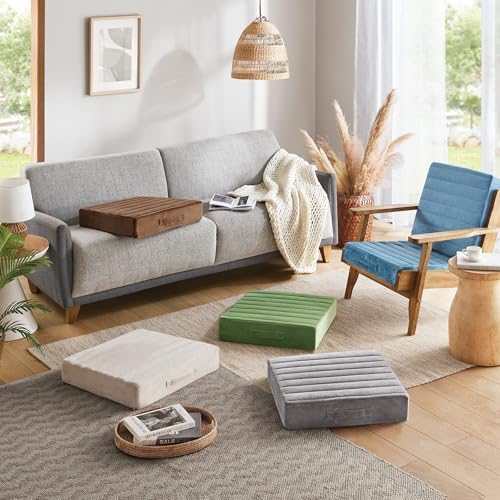 Codi Floor Pillow 2 Sets with Washable Covers
