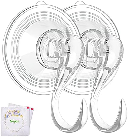 VISV Clear Wreath Hanger 22 LB Capacity 2 Pcs