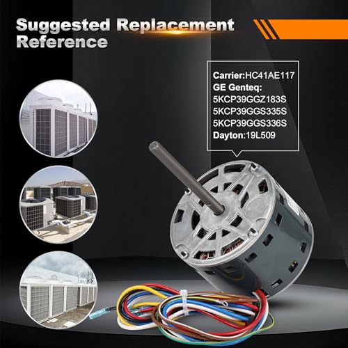 5KCP39GGZ183S Blower Motor - 13 HP Replacement for Carrier and HVAC Systems