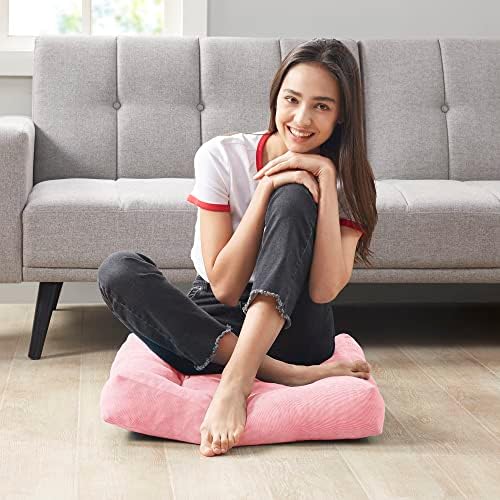 Degrees of Comfort Meditation Floor Pillow Pink