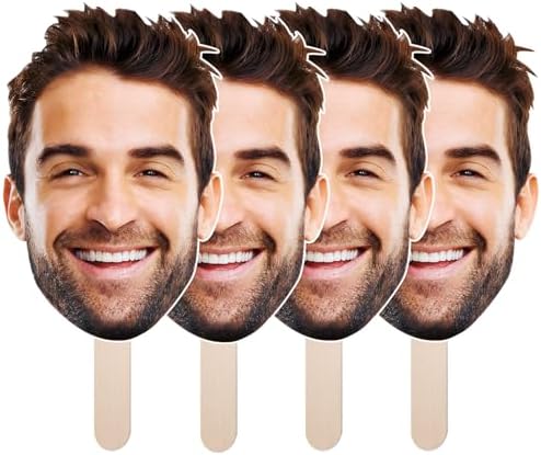 Custom Cutout Big Head Stick with 9 Sizes Upload Your Photo
