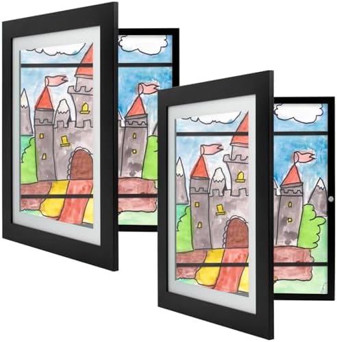 Golden State Art 10x125 Kids Art Frames Set of 2