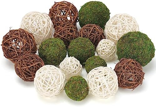 USMOLA 18Pcs Decorative Balls for Centerpieces