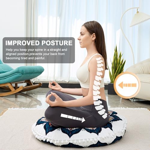 Turnextte 32 in Memory Foam Floor Cushion