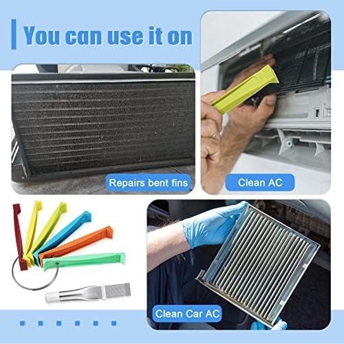CHENGU 2-Piece Air Conditioner Fin Comb Tool Set