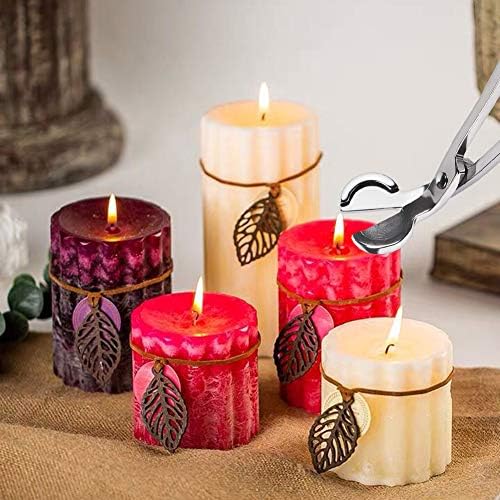 Yoodelife Candle Wick Trimmer - 7 Inch Stainless Steel Clipper