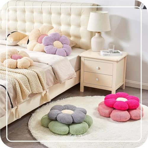 Kcvvcr Daisy Flower Throw Pillow - 149 Soft Plush Design