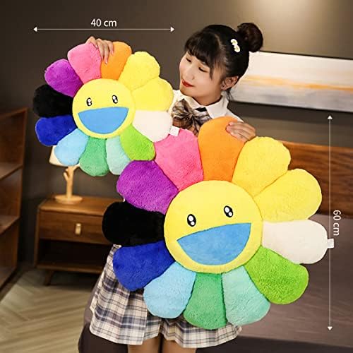 FIONOUT Flower Shaped Throw Pillow 40cm157in