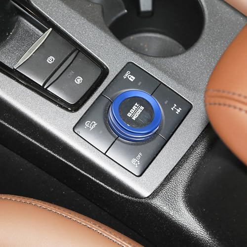 Agulier Ford Bronco Sport 2021-2024 7Pcs Blue Knob Cover Set