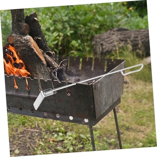 SUPVOX BBQ Grill Scraper Charcoal Scoop with Ergonomic Handle