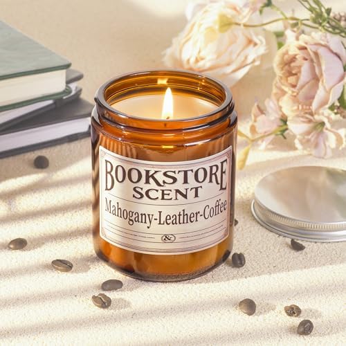 Book Lover Candle for Readers and Bookworms