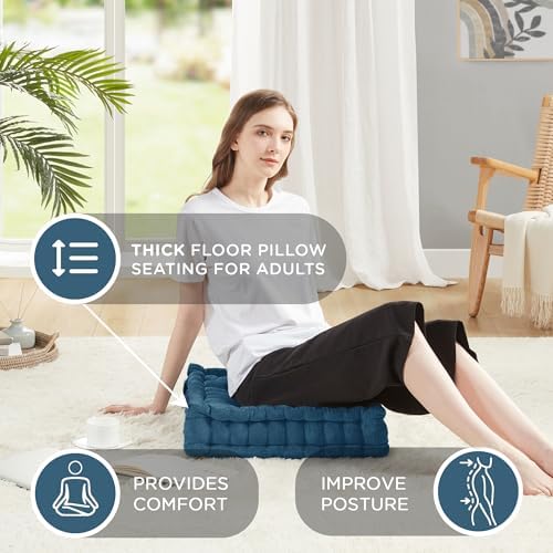 Codi INNA Floor Pillow Navy 2 Pack