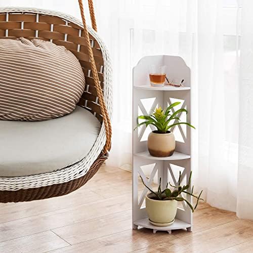 Corner Shelf Stand for Small Spaces Waterproof and Durable