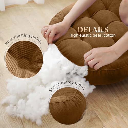 Gfobip Meditation Floor Pillow Set of 2