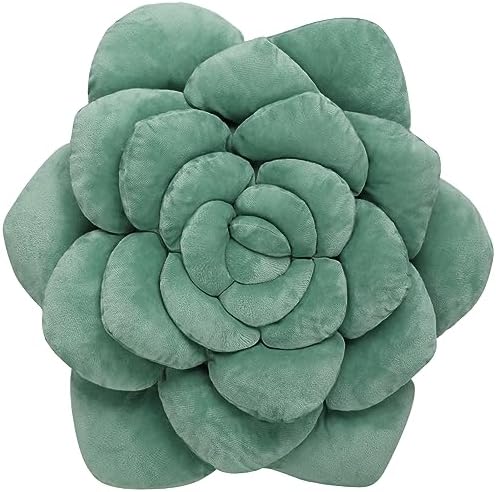 Hand-Stitched Plush Plant Pillow 50cm
