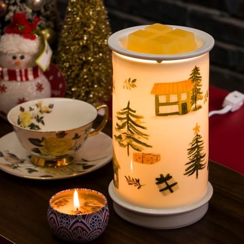 STAR MOON Ceramic Wax Melt Warmer for Scented Candles